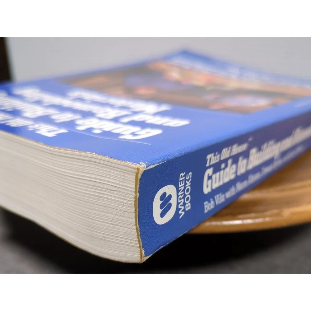 1986 This Old‎ House Guide to Building & Remodeling Materials Bob Vila Trade PB